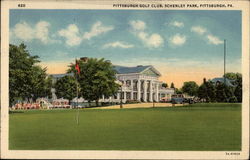 Pittsburgh Golf Club, Schenley Park Postcard