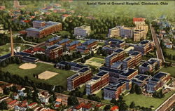 General Hospital Cincinnati, OH Postcard Postcard