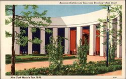 Rose Court Business Systems and Insurance Building Postcard