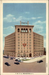 YMCA in Rochester Postcard