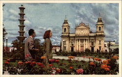 Cathedral of Guatemala City Central America Postcard Postcard