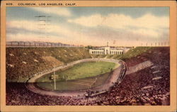 Coliseum Los Angeles, CA Postcard Postcard