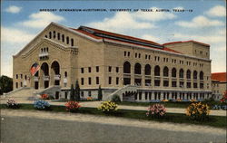 Gregory Gymnasium-Auditorium, University of Texas Postcard