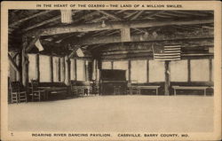Roaring River Dancing Pavilion Postcard