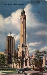 Famed Water Tower Postcard