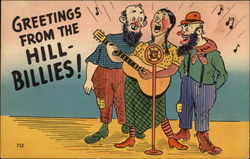Greetings from the Hillbillies Postcard