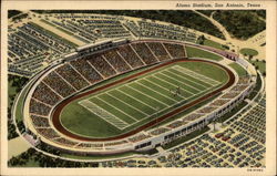 Alamo Stadium Postcard