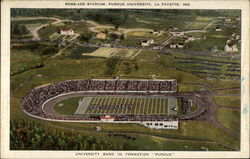Ross-Ade Stadium Purdue University Postcard