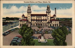 Terminal Station and Plaza Postcard
