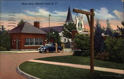 Main Gate, Mitchel Air Force Base Postcard