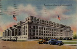 Department of Interior Postcard