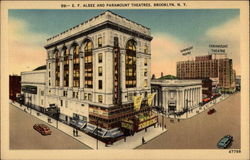 E. F. Albee and Paramount Theatres Postcard