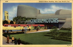 General Motors Building Exposition Postcard Postcard