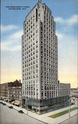 The Wisconsin Tower Postcard