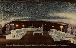 Snowball Dining Room in Mammoth Cave Kentucky Mammoth Cave National Park Postcard Postcard