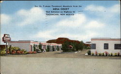 Mesa Court Tucumcari, NM Postcard Postcard