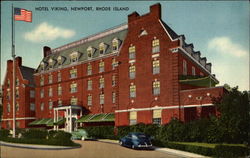 Hotel Viking Newport, RI Postcard Postcard