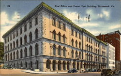 Post Office and Parcel Post Building Richmond, VA Postcard Postcard