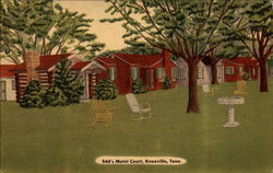 Edd's Motel Court Knoxville, TN Postcard Postcard
