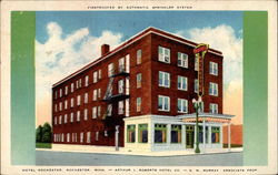 Hotel Rochester Minnesota Postcard Postcard