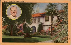 Home of Jose Iturbi Postcard