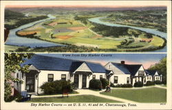 Sky Harbor Courts Postcard