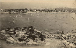 Marblehead Harbor and Neck Postcard