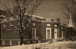 Houghton Library at Harvard Unniversary Cambridge, MA Postcard Postcard