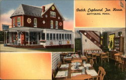 Dutch Cupboard Tea House Gettysburg, PA Postcard Postcard