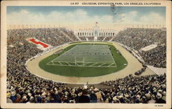 Coliseum, Exposition Park Postcard
