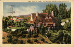 Home of Robert Montgomery Postcard