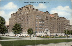 De Paul Hospital St. Louis, MO Postcard Postcard