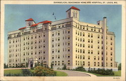 Evangelical Deaconess Home and Hospital Postcard
