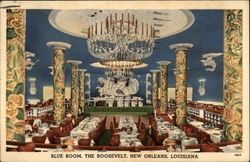 Blue Room, The Roosevelt Hotel Postcard