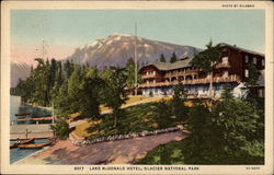 Lake McDonald Hotel Postcard