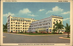 Plaza Hotel Miami, FL Postcard Postcard