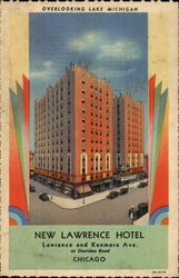 New Lawrence Hotel Postcard