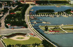 Al Lang Field St. Petersburg, FL Postcard Postcard