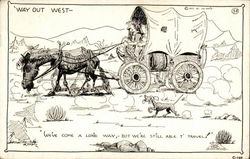 Way Out West Postcard