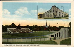 Selby Field, Ohio Wesleyan University Postcard