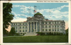 Beardshear Hall, Iowa State College Postcard