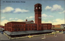 Dearborn Street Station Postcard