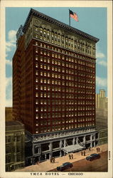 YMCA Hotel Chicago, IL Postcard Postcard