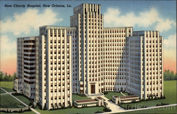 New Charity Hospital New Orleans Louisiana