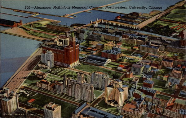 Alexander McKinlock Memorial Campus, Northwestern University Chicago Illinois