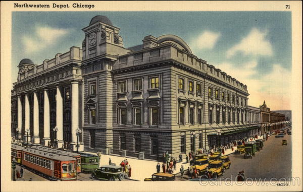 Northwestern Depot Chicago Illinois