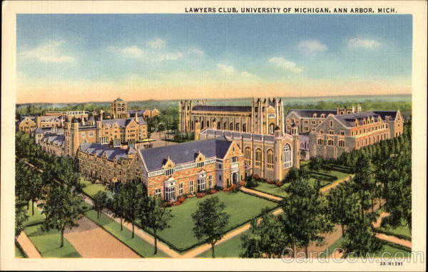 Lawyers Club, University of Michigan Ann Arbor