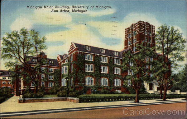 Michigan Union Buiolding, University of Michigan Ann Arbor