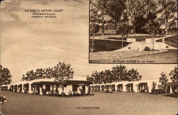 La Fiesta Motor Court Phoenix Arizona