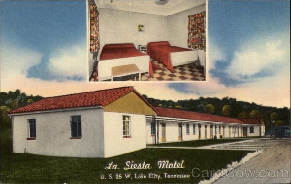 La Siesta Motel & Restaurant Lake City Tennessee